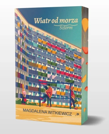 Sztorm. Wiatr od morza (barwione brzegi) - Magdalena Witkiewicz