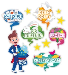 Dekoracja klasowe - Magiczne słowa - LearnHow