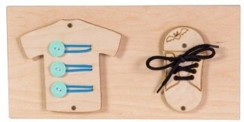 Nauka sznurowania i zapinania guzików - 3toysm