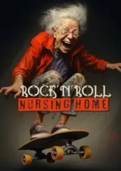 Rock´n´Roll Nursing Home Coloring Book for Adults - Publishing Monsoon