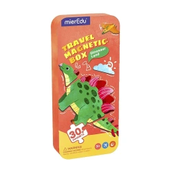 Puzzle magnetyczne Kraina dinozaurów - mierEdu