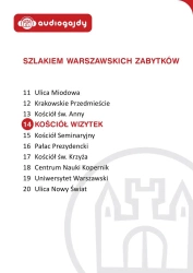 audiobook Kościół Wizytek. Szlakiem warszawskich zabytków - Ewa Chęć