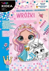 Mozaika i kolorowanka Wróżki KIDEA - DERFORM