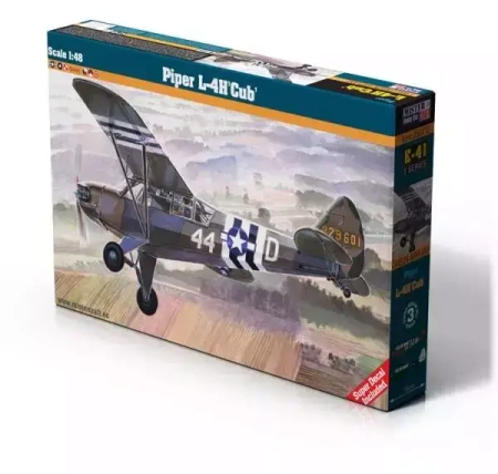 Samolot transportowy D253 Piper L-4H 'Cub' 'Operation Overlord', 1:72