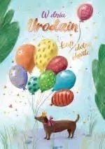 Kartka okolicznościowa Urodziny - AbCard