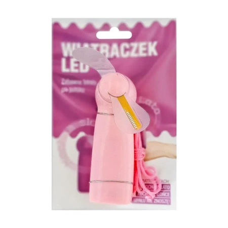 Wiatraczek led różowy - MCD