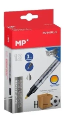 Marker olejowy 3.0mm srebrny (12szt) - MP Main Paper