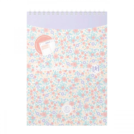 Planer dzienny A5/70K Floral OXFORD