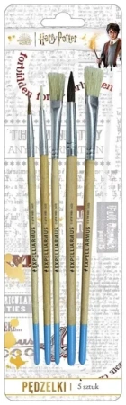Pędzelki z naturalnego włosia Harry Potter 5szt. - Beniamin