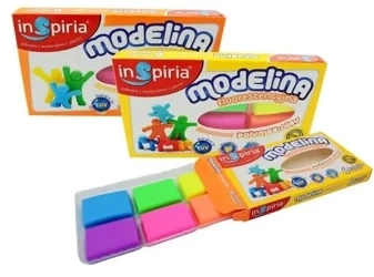 Modelina fluo 6 kolorów - Schemat