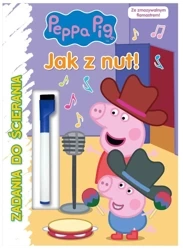 Peppa Pig. Zadania do ścierania - Opracowanie zbiorowe