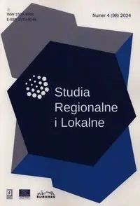Studia Regionalne i Lokalne 4/2024 (98) - Olechnicka Agnieszka