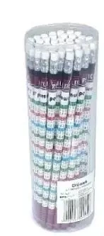 Ołówek z gumką i tabliczką mnożenia (50szt) - Penword