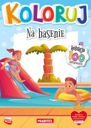 Na basenie. Koloruj - Opracowanie zbiorowe