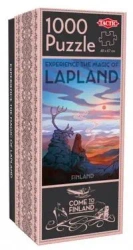 Puzzle 1000 Experience the magic of Lapland Come to Finland - Tactic