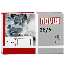 Zszywki 26/6 x 1000 - Novus
