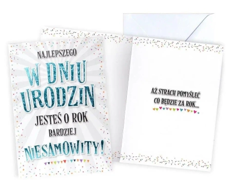 Karnet Urodziny - Kukartka