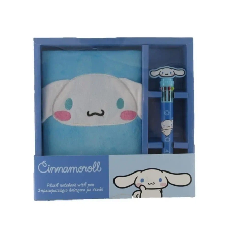 Pamiętnik pluszowy z długopisem Cinnamoroll - Diakakis