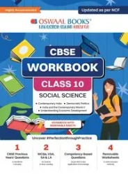 Oswaal CBSE Workbook | Social Science | Class 10 | Updated as per NCF | For better results | For 2024 Exam - Oswaal Editorial Board