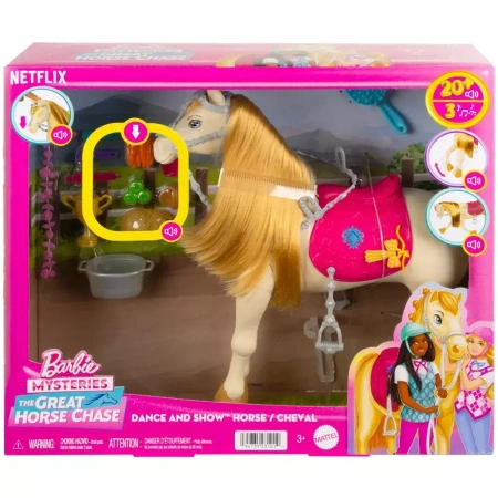 Barbie. HXJ42 Tańczący koń Tornado. Interaktywna zabawka z dźwiękami i muzyką