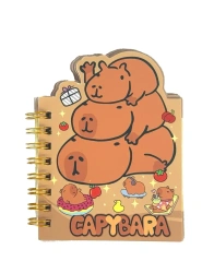 Notesik na spiralce Kapibara Rodzinka 50 kartek - Dalprint dpCraft