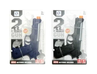 Pistolet policyjny z polskim modułem dźwiękowym - SWEDE