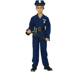 Strój policjanta USA rozm.120/130cm - Godan
