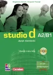 Studio d A2/B1 Zeszyt maturalny + 2CD - Magdalena Daroch, Krzysztof Tkaczyk