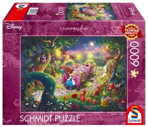 Puzzle 6000 PQ T.Kinkade Alicja w Krainie czarów 112335 - Schmidt Puzzle