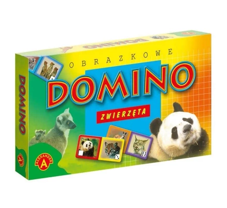 Domino obrazkowe - zwierzęta ALEX - Alexander