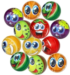 Piłka owocowa buźka 10cm - Pro Kids