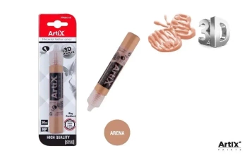 Farba strukturalna 3D piaskowy 30ml - Artix