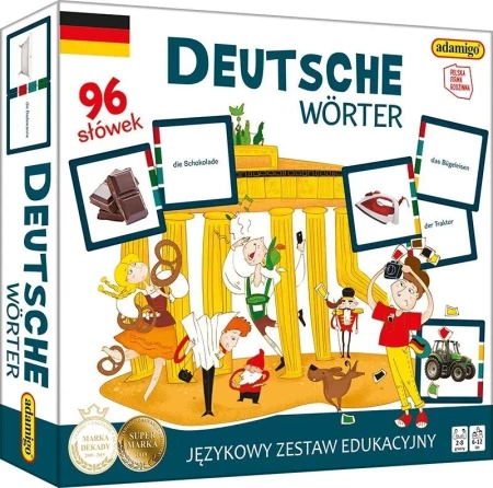 Deutsche worter - językowy zestaw edukacyjny - Adamigo