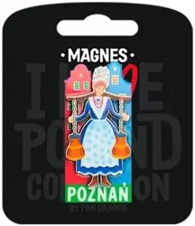 Magnes I love Poland Poznań ILP-MAG-C-POZ-04 - Pan Dragon