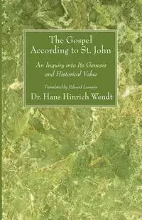 The Gospel According to St. John - Hans Wendt Hinrich