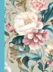 Notatnik ozdobny 105x148/48K kratka TW Flora - Fresh