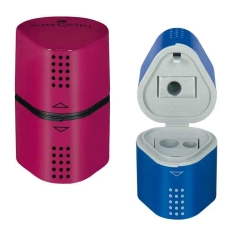 Temperówka Grip 2001 nieb/malinowa FABER CASTEL - Faber Castell