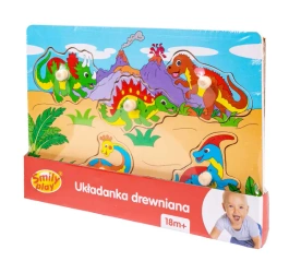 Ukłdanka drewniana - Smily Play