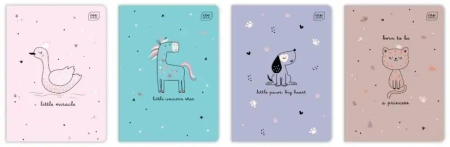 Zeszyt A5/16K 3 kol linia 70g UV Piccolo (20szt) - INTERDRUK