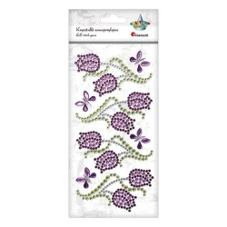 Kryształki samoprzylepne tulipany 8szt - Titanum