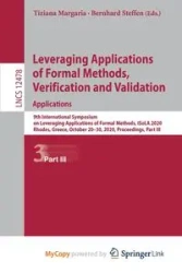 Leveraging Applications of Formal Methods, Verification and Validation - Margaria Tiziana