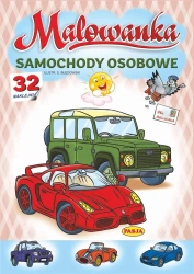 Malowanka - Samochody osobowe - praca zbiorowa