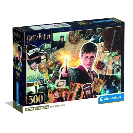 Puzzle 1500 Compact Harry Potter - Clementoni