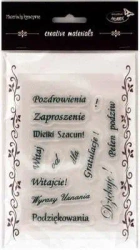 Stemple kreatywne napisy polskie 2 - Galeria Hobby