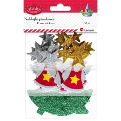 Naklejki piankowe 34szt - Titanum