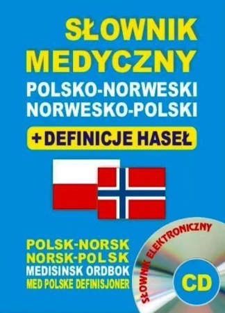 Słownik medyczny polsko-norweski norwesko-pol + CD - praca zbiorowa