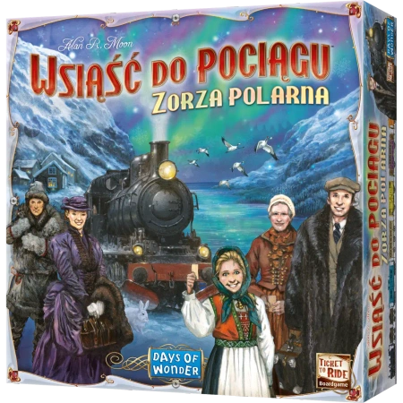 Wsiąść do Pociągu. Zorza polarna - Alan Moon R.