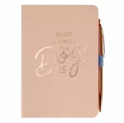 Notes 11x16,5cm z długopisem Rose Gold - STARPAK
