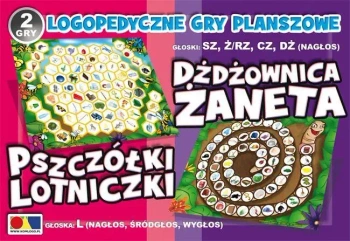 2 gry Dżdżownica Żaneta/Pszczółki Lotniczki - KOMLOGO
