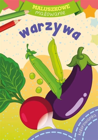 Maluszkowe malowanie. Warzywa - Wydawnictwo Skrzat